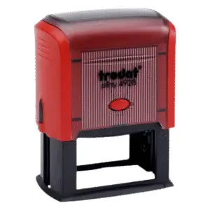 Trodat 4928 Self-inking text stamp with max. 9 lines of text