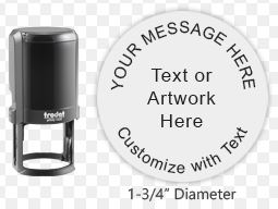 STAMP TRODAT SEAL 4645 45mm, 1-3/4"