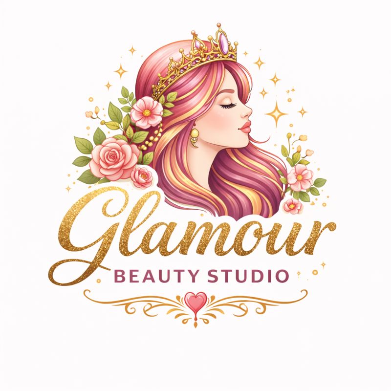 Beauty salon logo design Jamaica