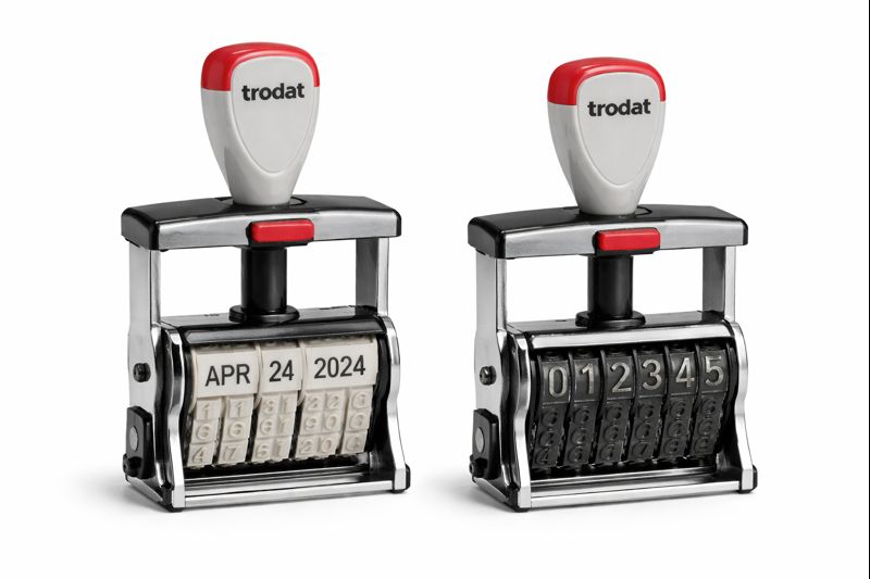 Date stamps and numbering stamps Jamaica