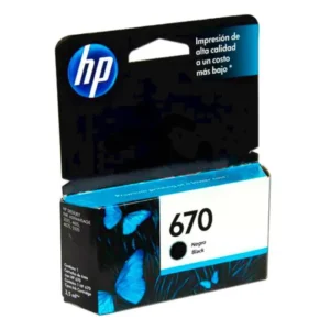 HP 670 BLACK INK