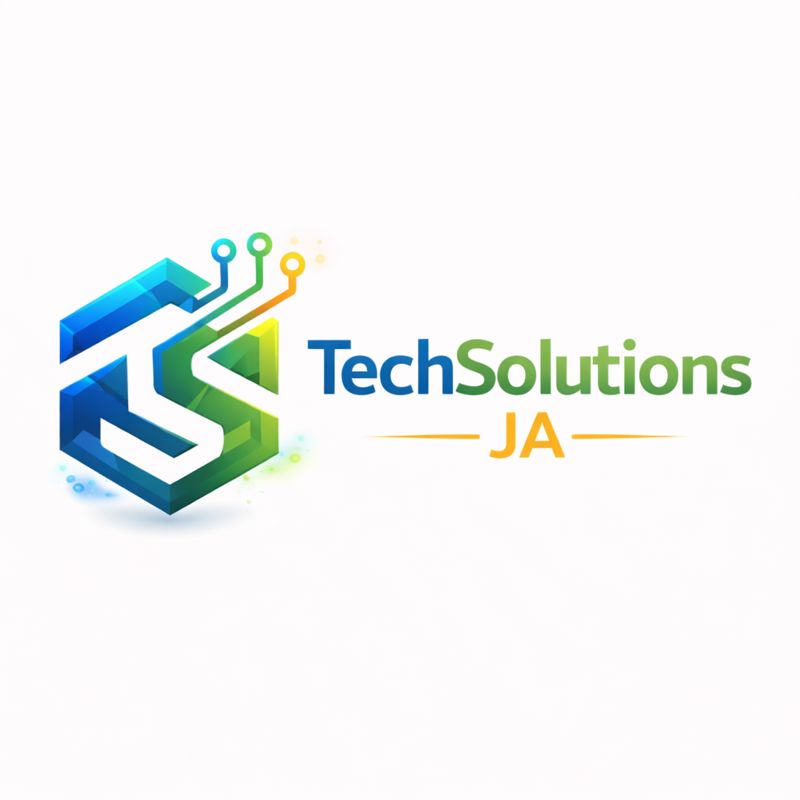 Tech startup logo design Jamaica