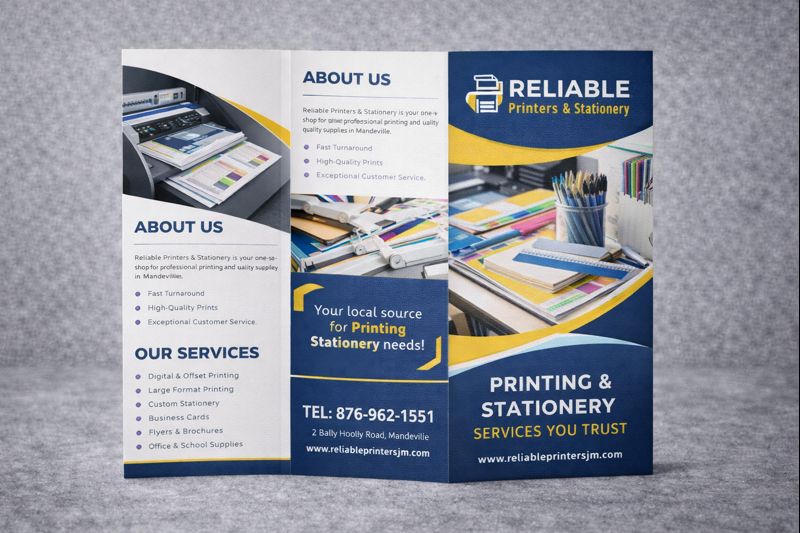 Corporate brochure design Mandeville