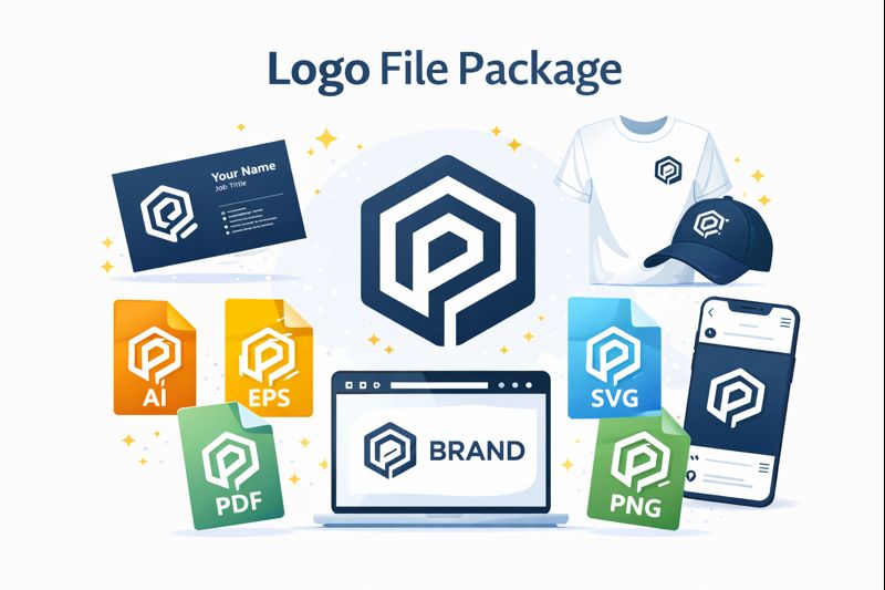 Logo design file formats and deliverables Jamaica