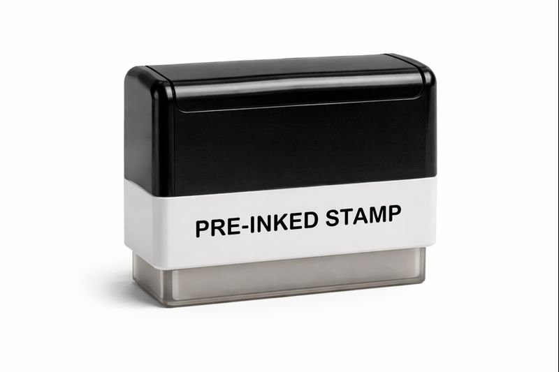 Pre-inked stamps Mandeville Jamaica