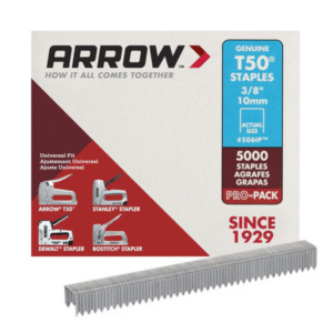 T50 ARROW STAPLES 3/8 pack 1000