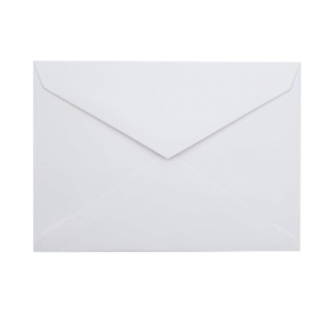 PLAIN 4 5/8*6 5/8 WHITE INVITATION