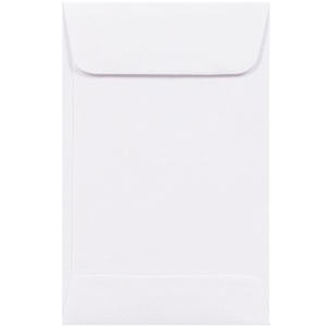 PLAIN ENV 3 1/2*4 7/8 WHITE/ PAY