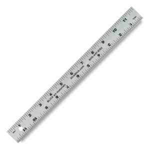 RULER METAL 12"