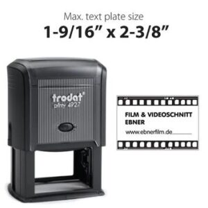 STAMP TRODAT 4927 1-9/16"*2-3/8"