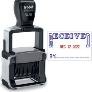 STAMP TRODAT DATE 5430 PROFESSIONAL - METAL HANDLE 1"*1-5/8"
