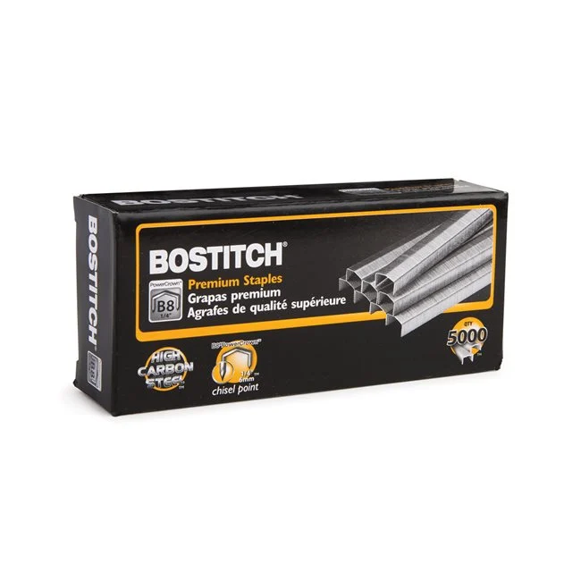 BOSTITCH PREMIUM STAPLE B8 1/4"- QTY5000