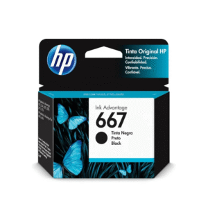HP 667 BLACK INK CARTRIDGE