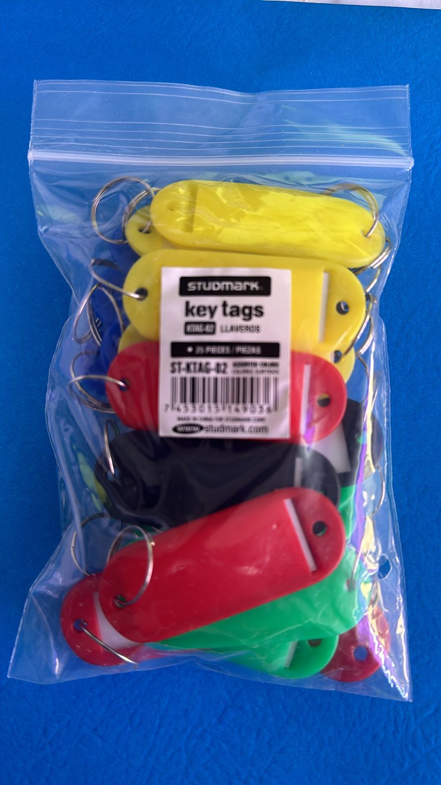 KEY TAGS STUDMARK 25s