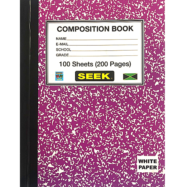 COMPOSITION BOOK 100 PAGES- COLOURED