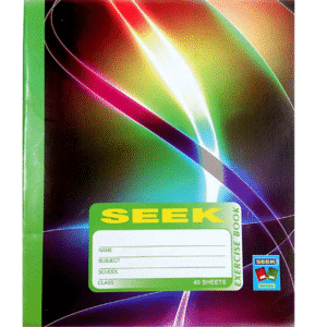 EXERCISE BOOK 40 PAGE HARDCOVER