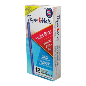 PEN PAPERMATE BLUE MEDIUM POINT PACK 0F 12 EA 0041540336112