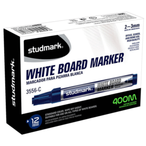 STUDMARK WHITH BOARD MARKER BLUE