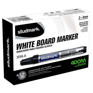 STUDMARK WHITH BOARD MARKER BLACK