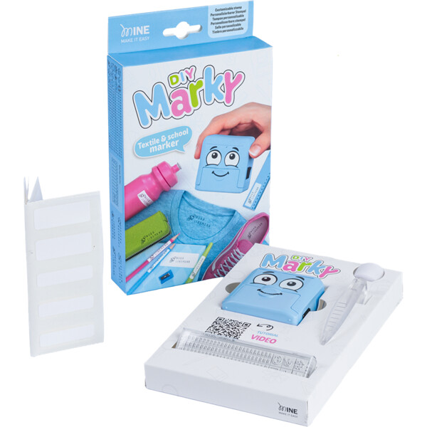 DIY Marky stamp close up